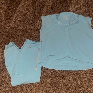 Figs Scrub Set- Sea Glass